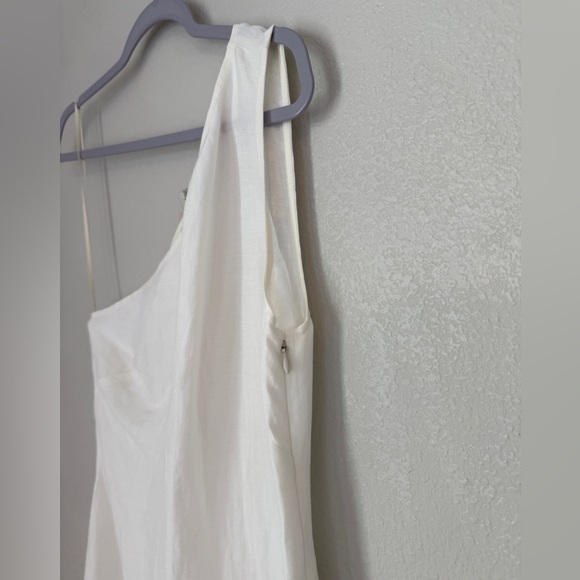 Madewell Women's One-Shoulder Midi Dress Lighthouse 0 - Picture 6 of 11